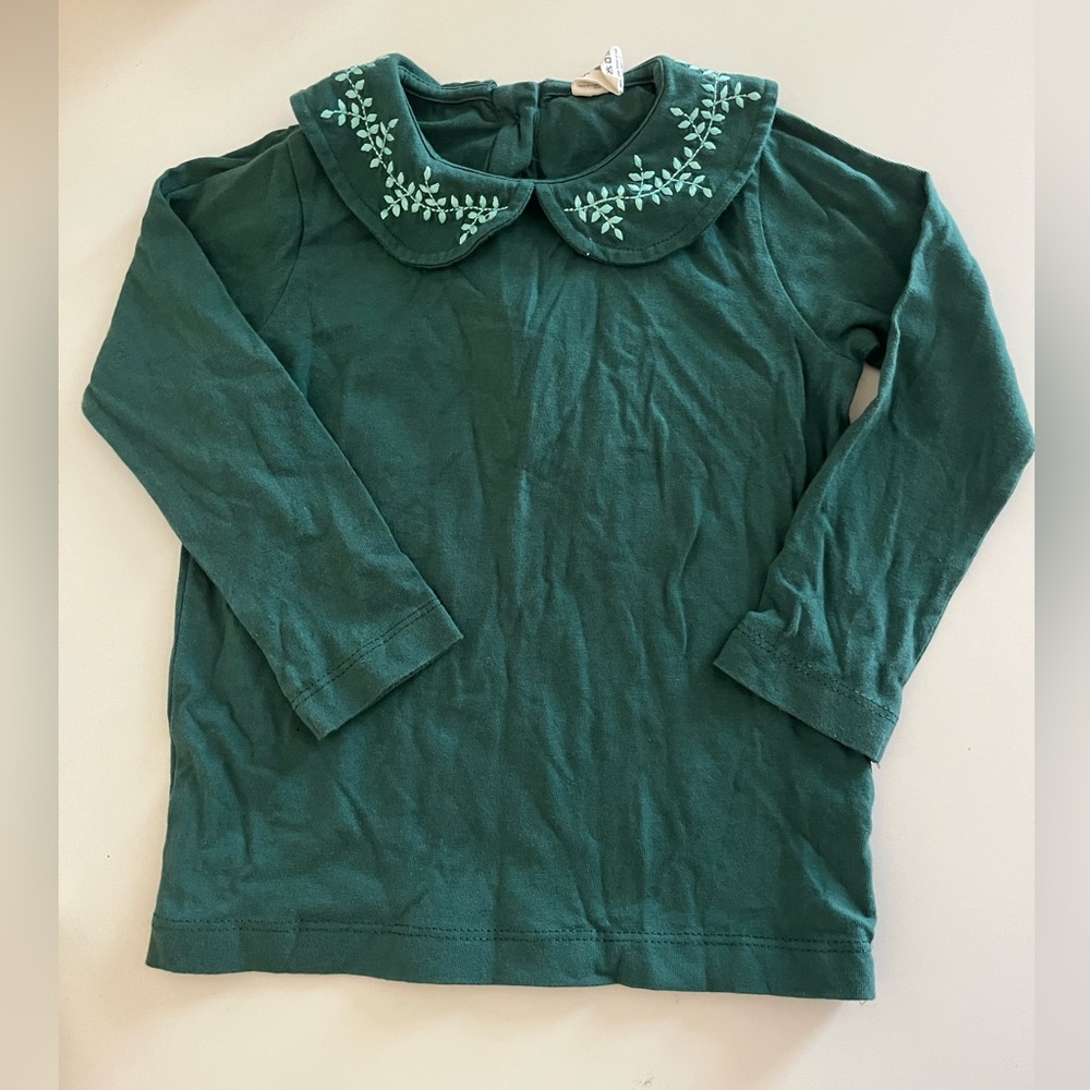 Kate Quinn Embroidered Long Sleeve Top